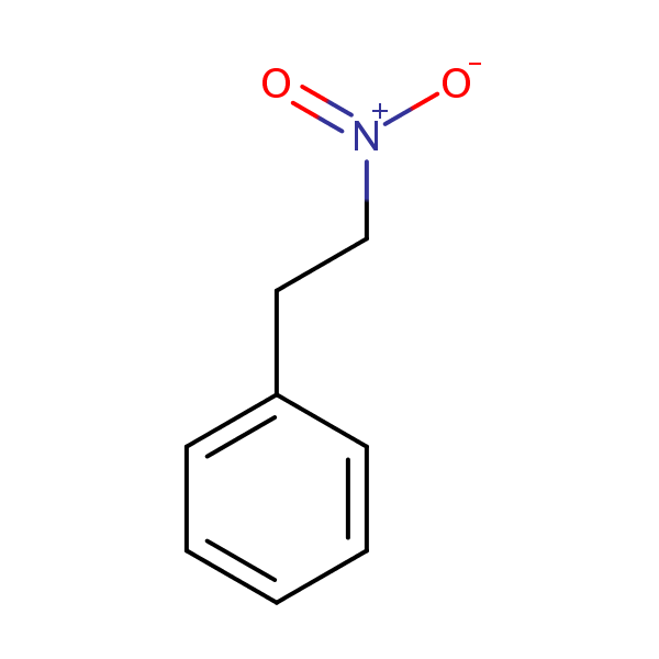 (2-Nitroethyl)benzene structural formula