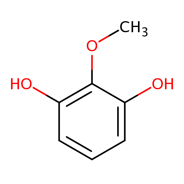 2-O-Methylpyrogallol structural formula