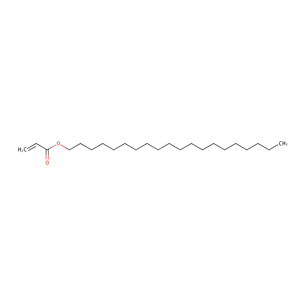 2-Propenoic acid, eicosyl ester structural formula