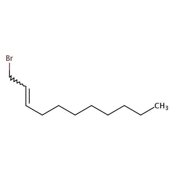 2-Undecene, 1-bromo- structural formula