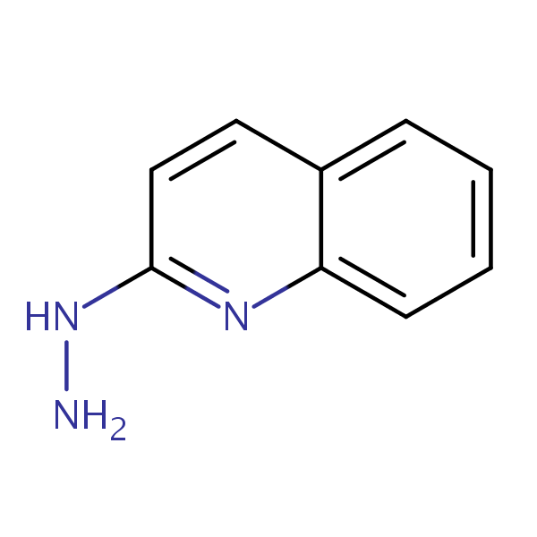 2(1H)-Quinolinone, hydrazone structural formula