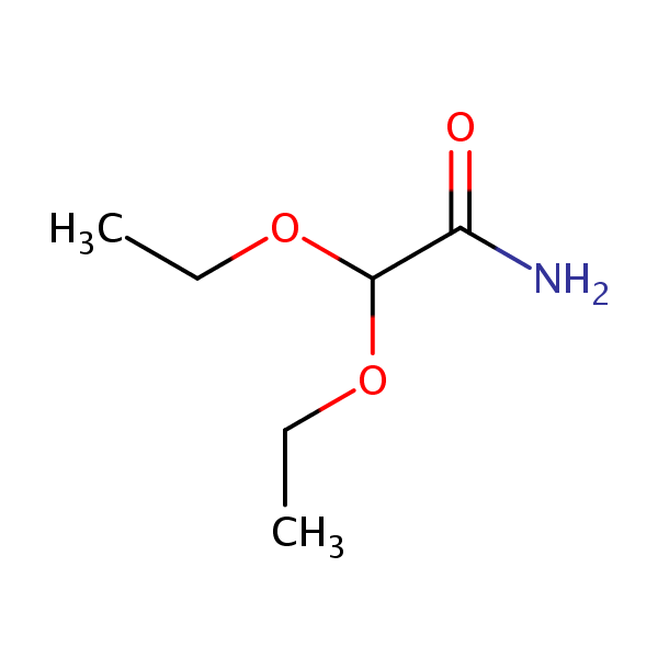 2,2-Diethoxyacetamide structural formula