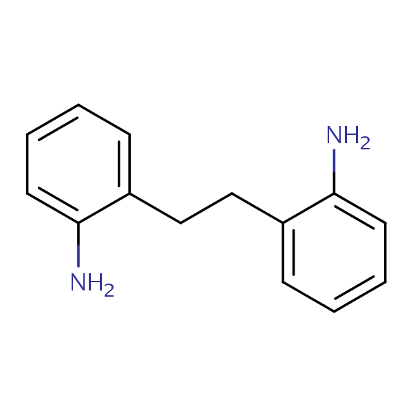 2,2’-Ethylenedianiline structural formula
