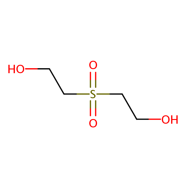 2,2’-Sulfonyl bisethanol structural formula
