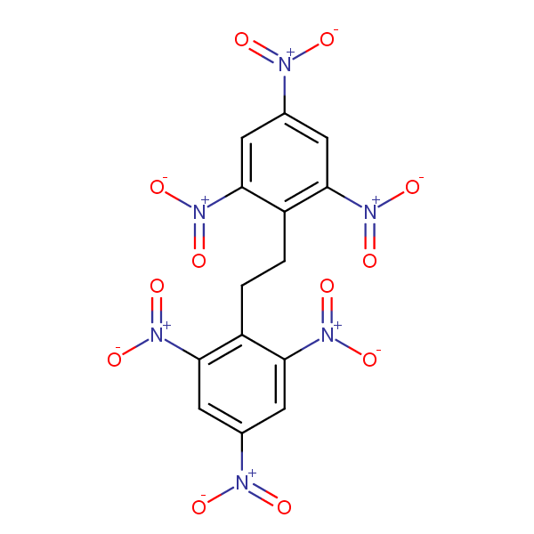 2,2’,4,4’,6,6’-Hexanitrodibenzyl structural formula