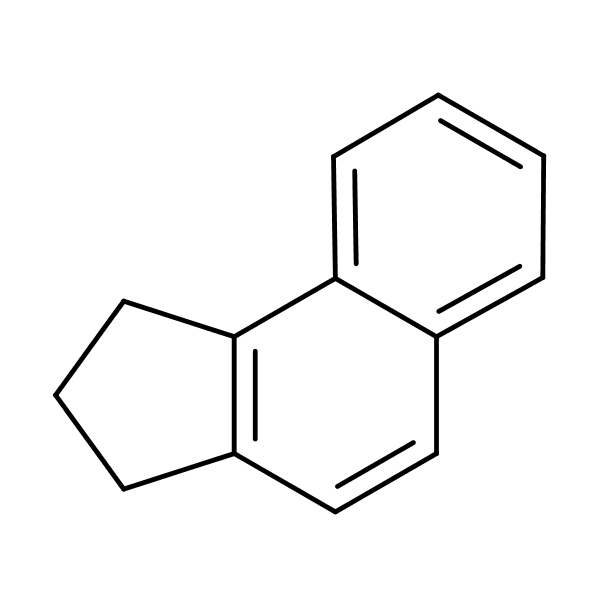 2,3-Dihydro-1H-benz(e)indene structural formula