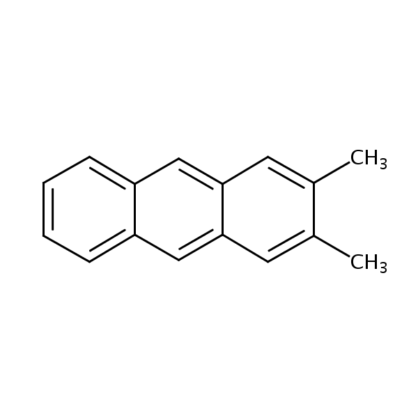 2,3-Dimethylanthracene structural formula
