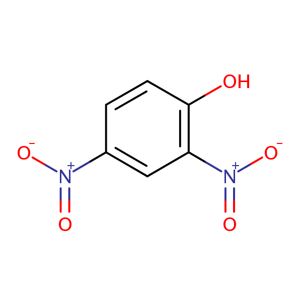 2,4-Dinitrophenol structural formula