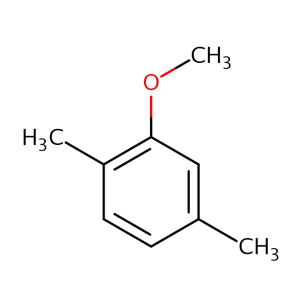 2,5-Dimethylanisole structural formula