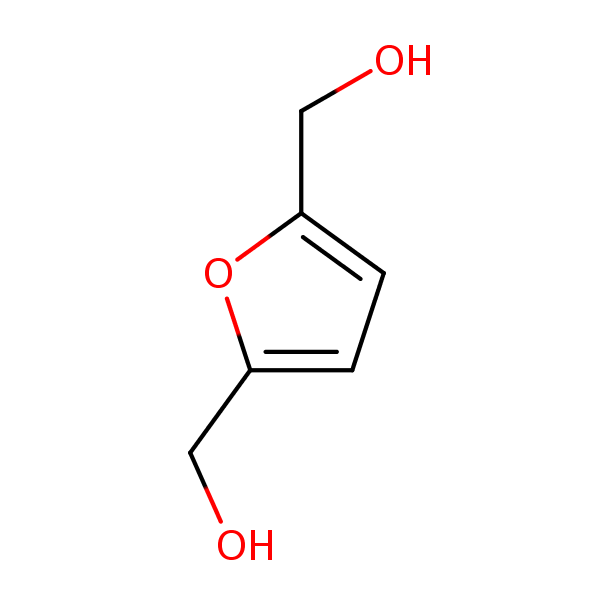 2,5-Furandimethanol structural formula