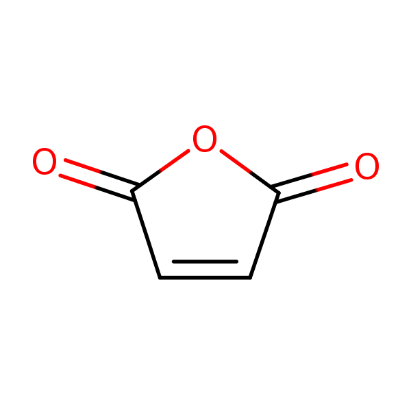 2,5-Furandione structural formula