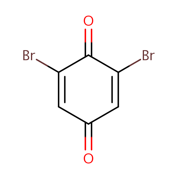 2,6-Dibromobenzoquinone structural formula