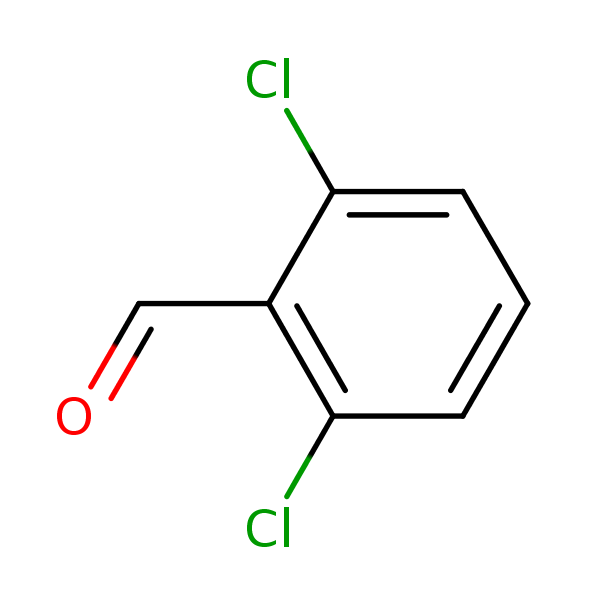 2,6-Dichlorobenzaldehyde structural formula