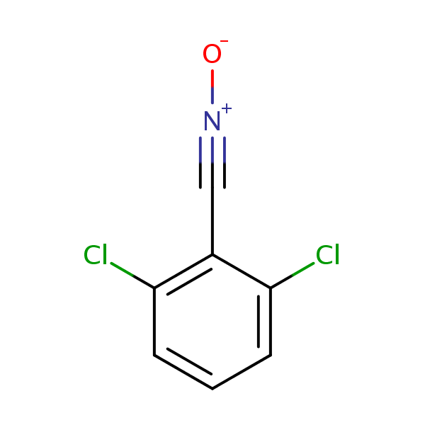 2,6-Dichlorobenzonitrile N-oxide structural formula