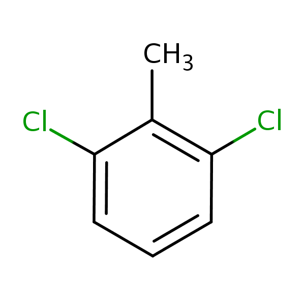2,6-Dichlorotoluene structural formula