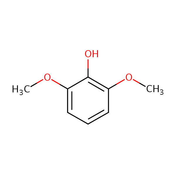 2,6-Dimethoxyphenol structural formula