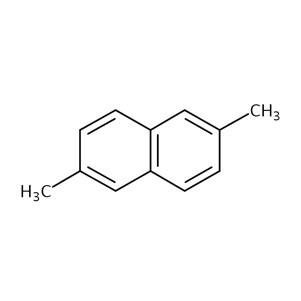 2,6-Dimethylnaphthalene structural formula