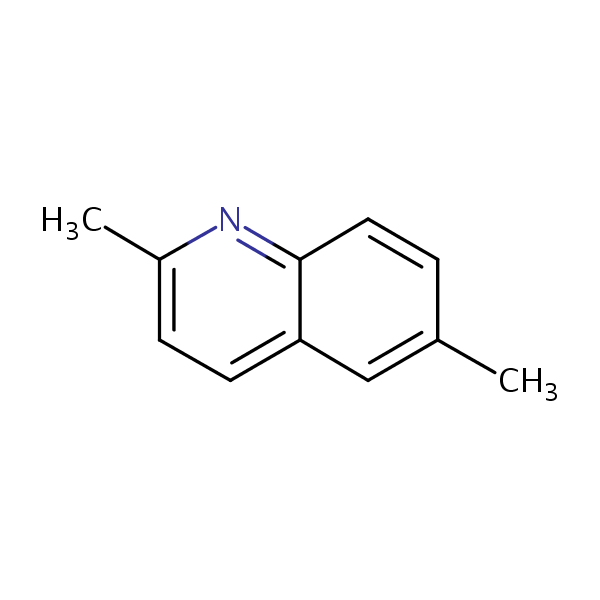 2,6-Dimethylquinoline structural formula