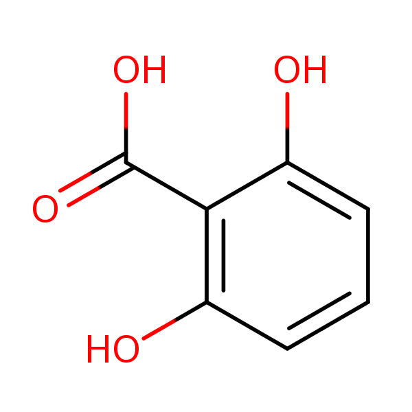 2,6-Resorcylic acid structural formula