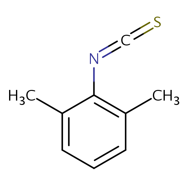 2,6-Xylyl isothiocyanate structural formula