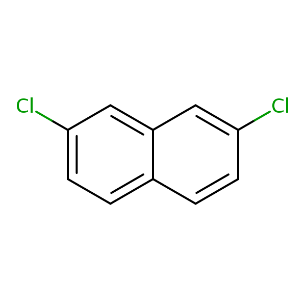 2,7-Dichloronaphthalene structural formula