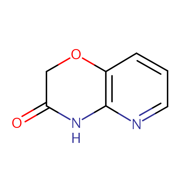 2H-Pyrido(3,2-b)-1,4-oxazin-3(4H)-one structural formula