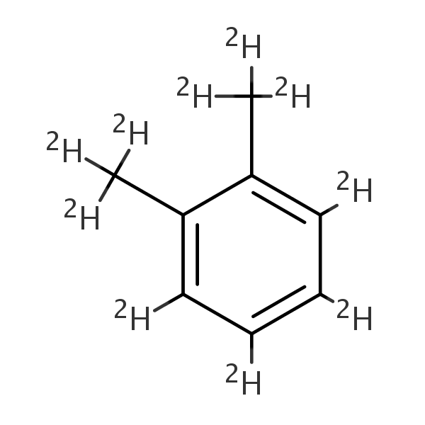 (2H10)-o-Xylene structural formula