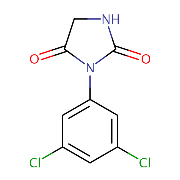 3-(3,5-Dichlorophenyl)imidazolidine-2,4-dione structural formula