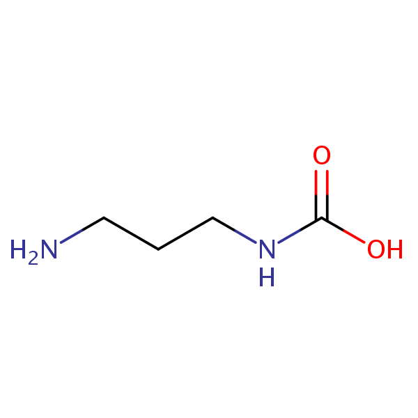 (3-Aminopropyl)carbamic acid structural formula
