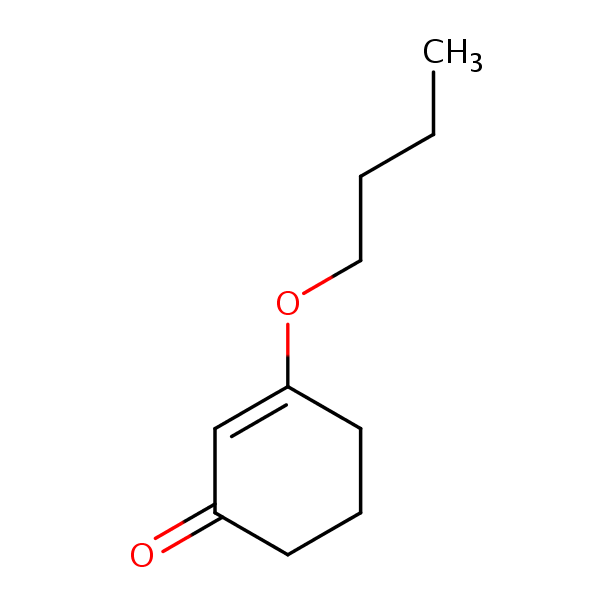 3-Butoxycyclohex-2-en-1-one structural formula
