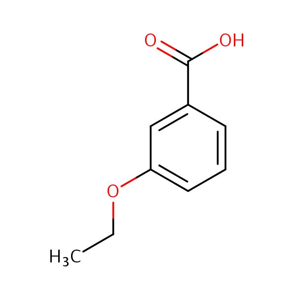 3-Ethoxybenzoic acid structural formula