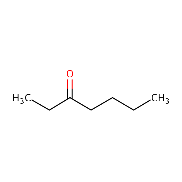 3-Heptanone structural formula