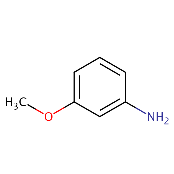 3-Methoxyaniline structural formula