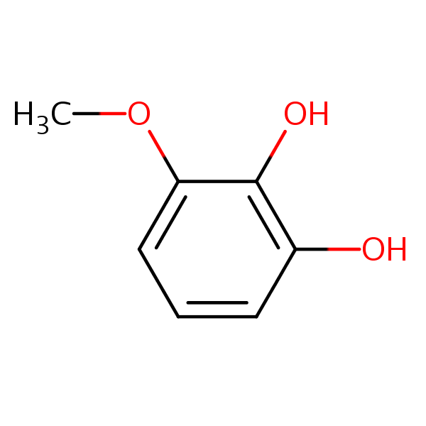 3-Methoxycatechol structural formula