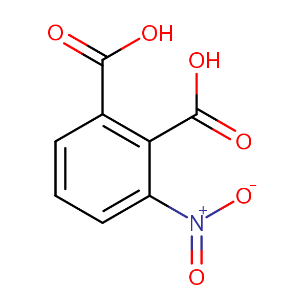 3-Nitrophthalic Acid structural formula