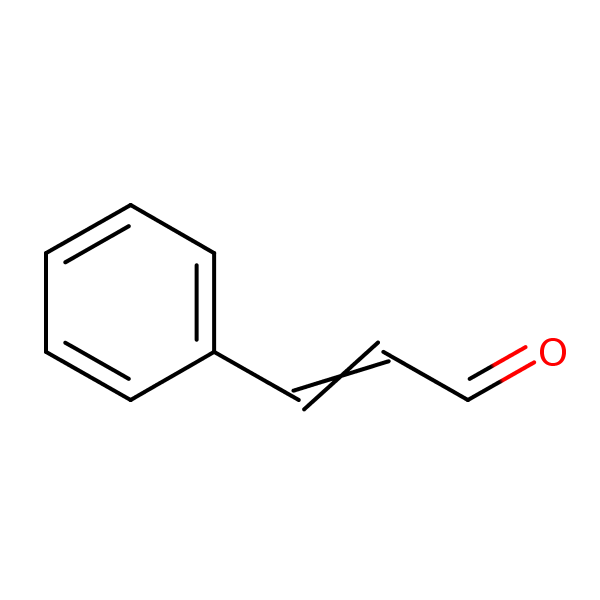 3-Phenylprop-2-enal structural formula