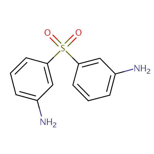 3,3’-Sulphonyldianiline structural formula