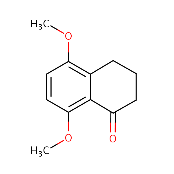 3,4-Dihydro-5,8-dimethoxynaphthalen-1(2H)-one structural formula