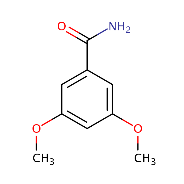 3,5-Dimethoxybenzamide structural formula