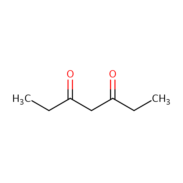 3,5-Heptanedione structural formula