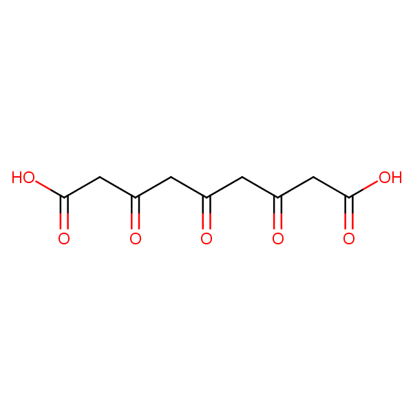 3,5,7-Trioxononanedioic acid structural formula