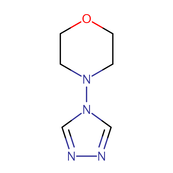 4-(4H-1,2,4-Triazol-4-yl)morpholine structural formula
