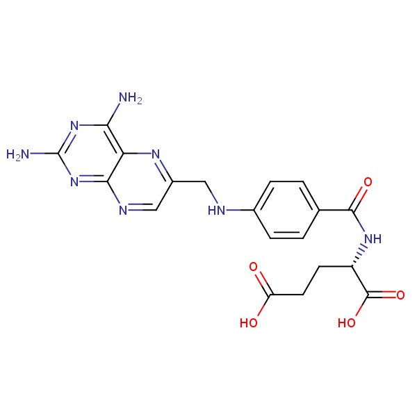 4-Aminofolic acid structural formula