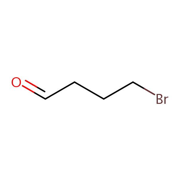 4-Bromobutyraldehyde structural formula