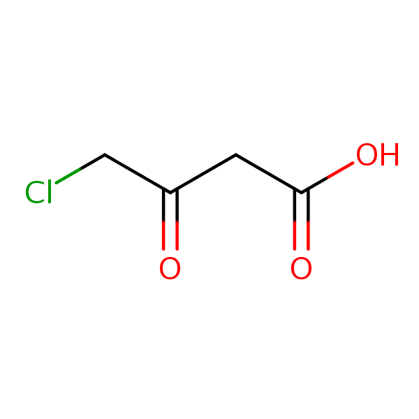 4-Chloro-3-oxobutyric acid structural formula