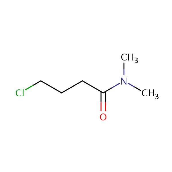 4-Chloro-N,N-dimethylbutyramide structural formula
