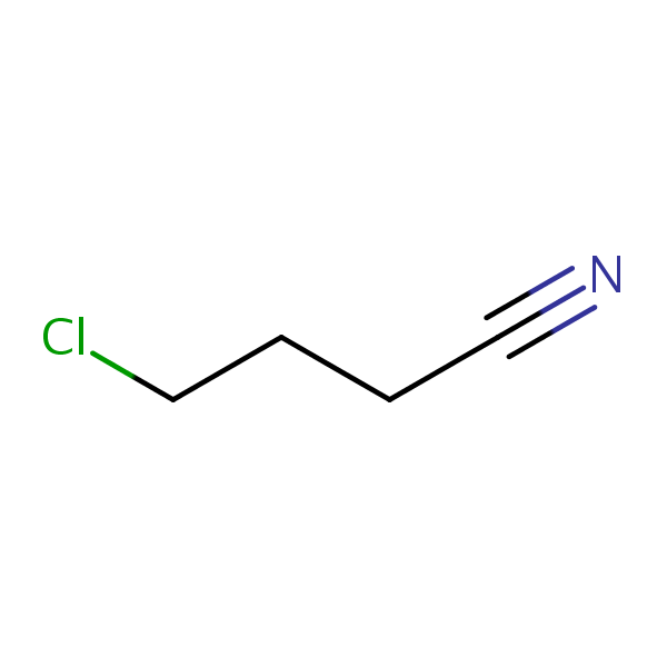 4-Chlorobutyronitrile structural formula