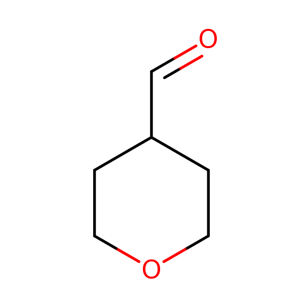 4-Formyltetrahydropyran structural formula