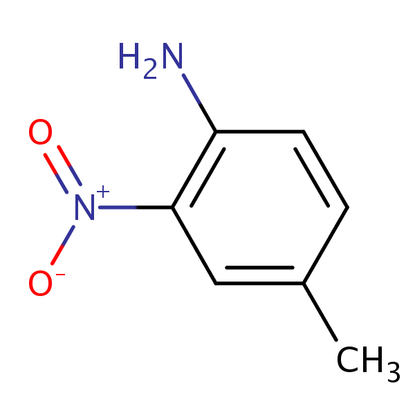 4-Methyl-2-nitroaniline structural formula