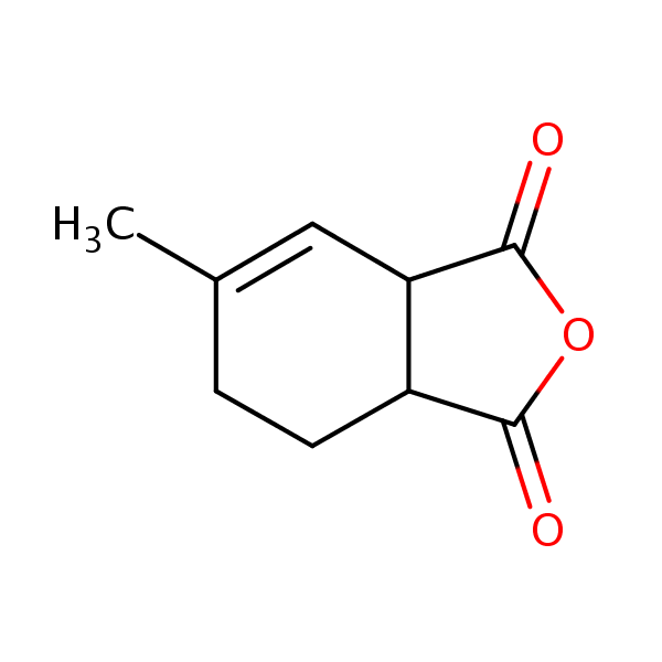 4-Methyl-delta-3-tetrahydrophthalic anhydride structural formula